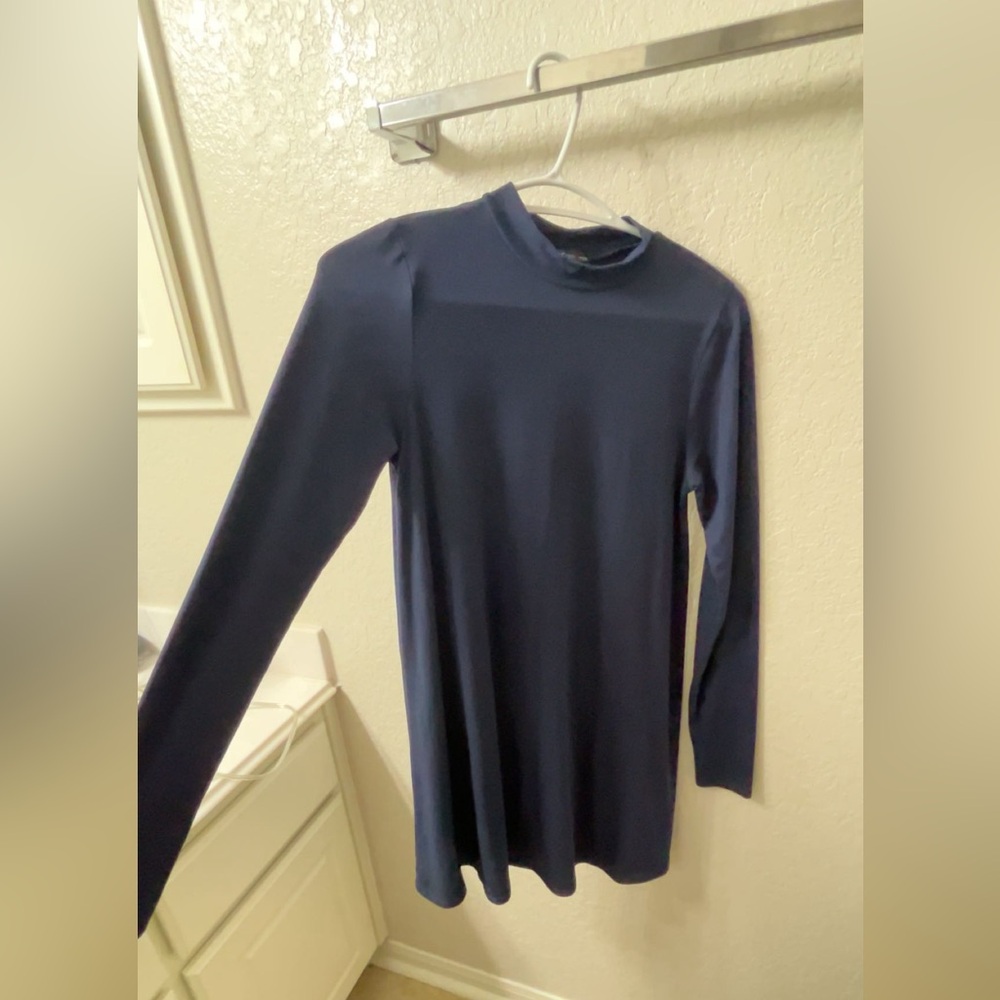 Navy blue dress